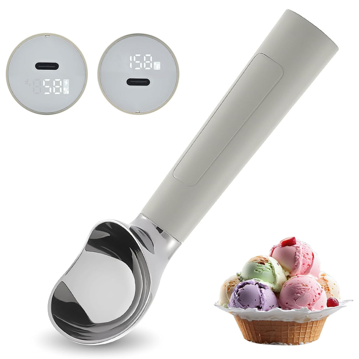 Scoop EZ LED Heated Ice Cream