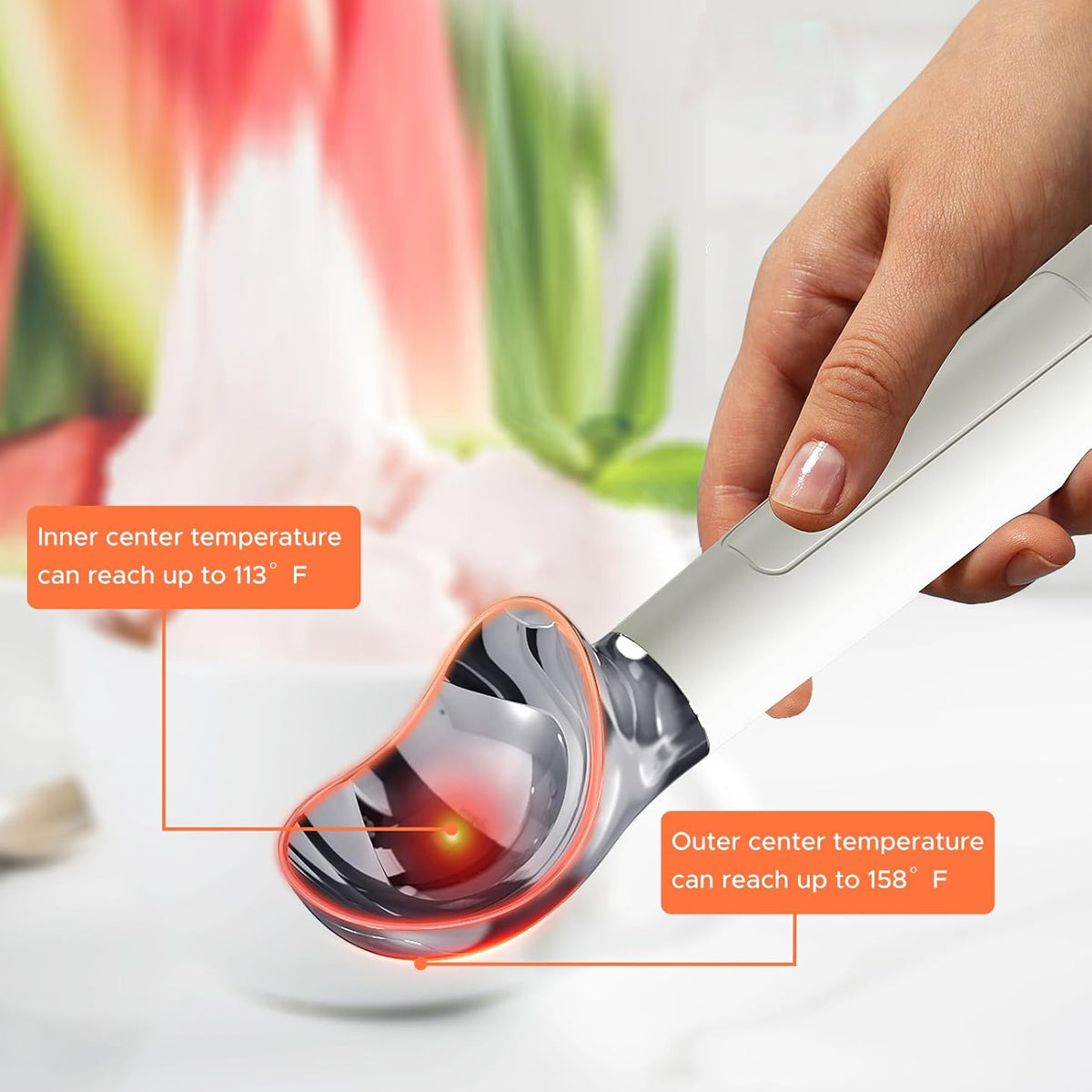 Scoop EZ LED Heated Ice Cream