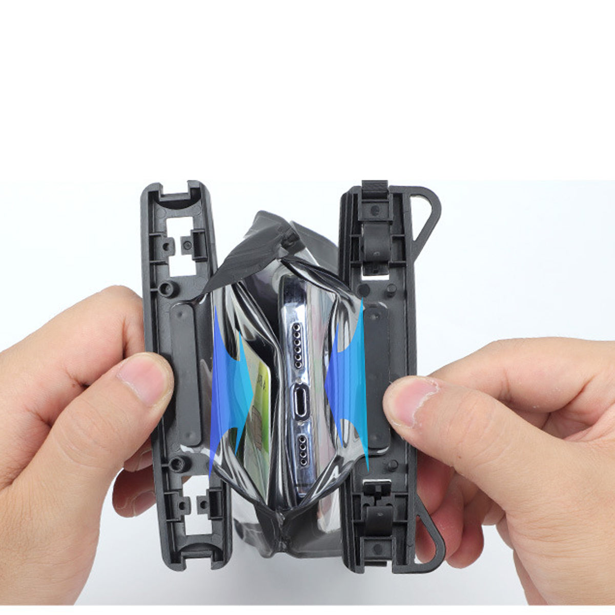 Smart Choice Two Pak Waterproof Transparent Pouches With Style And Practicality Vista Shops