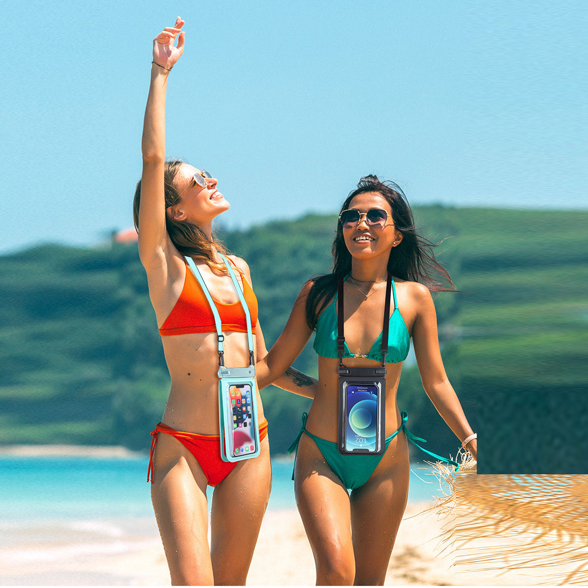 Smart Choice Two Pak Waterproof Transparent Pouches With Style And Practicality Vista Shops