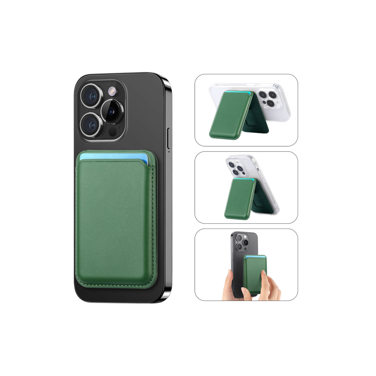Sleek Wally Magnetic Back Wallet