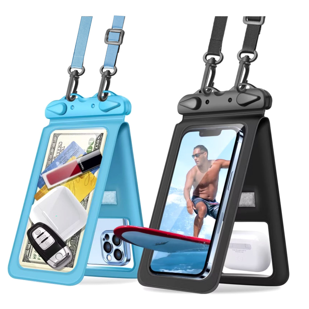Dolphi Waterproof Transparent Pouches With Style And Practicality