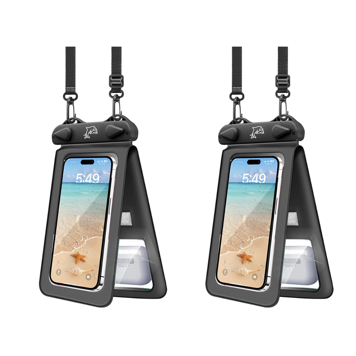 Dolphi Waterproof Transparent Pouches With Style And Practicality