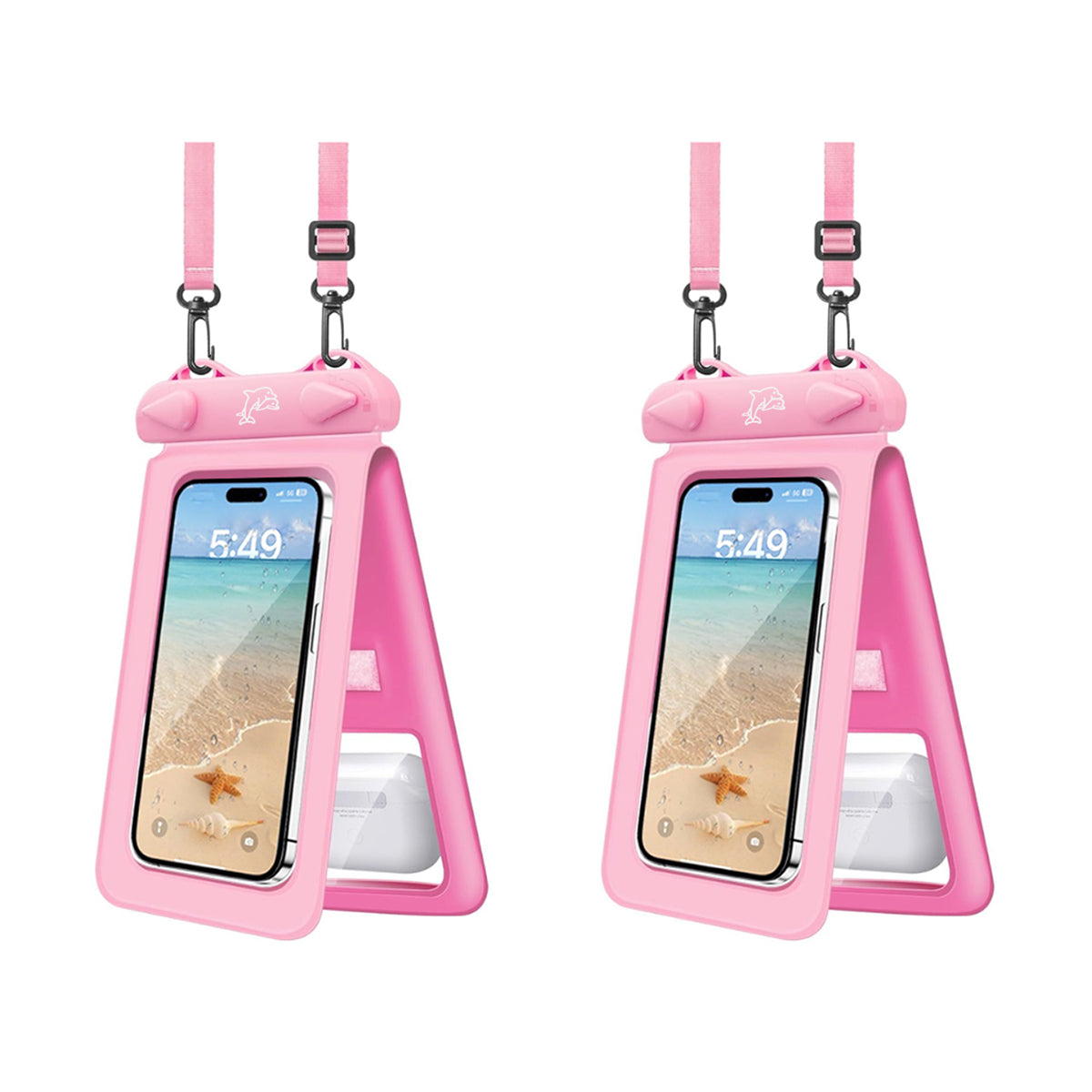 Dolphi Waterproof Transparent Pouches With Style And Practicality