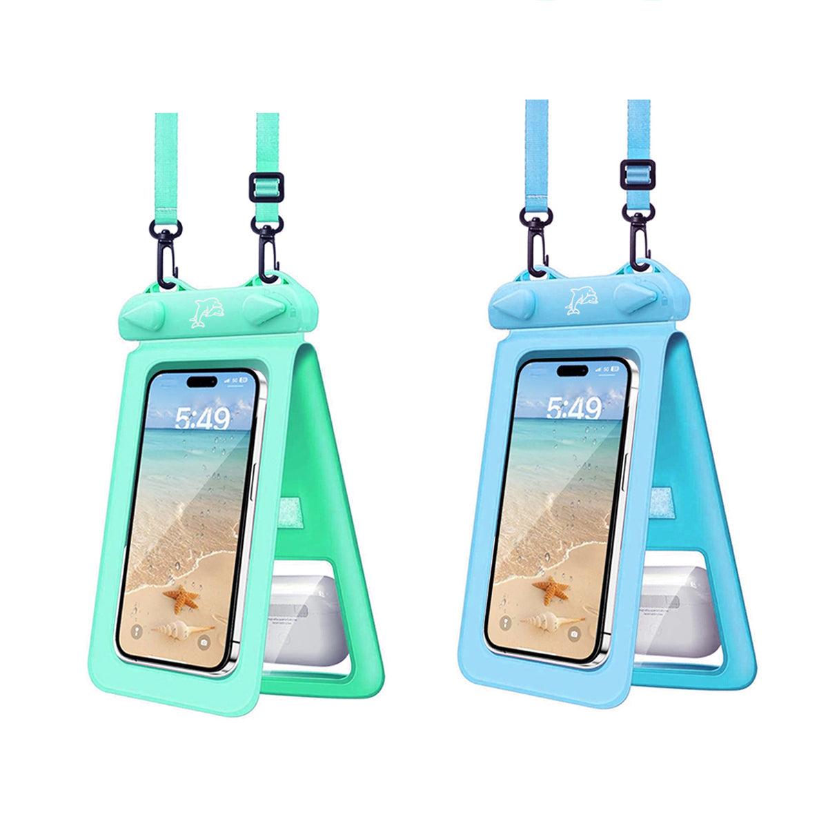 Dolphi Waterproof Transparent Pouches With Style And Practicality