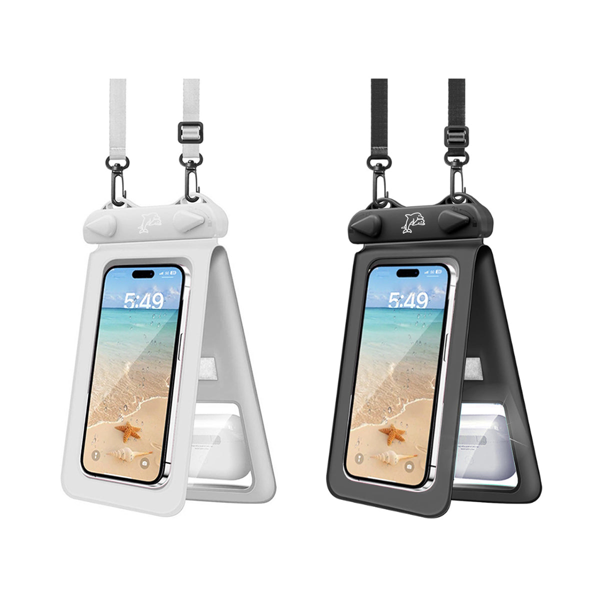 Dolphi Waterproof Transparent Pouches With Style And Practicality