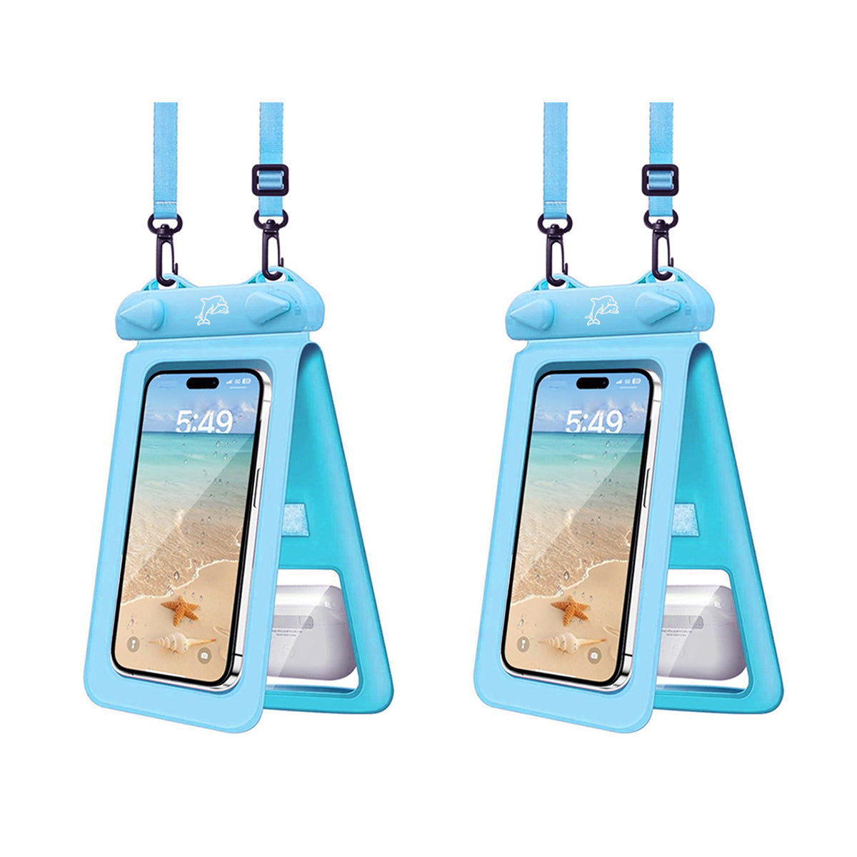 Dolphi Waterproof Transparent Pouches With Style And Practicality