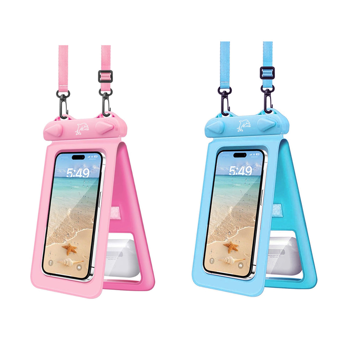 Dolphi Waterproof Transparent Pouches With Style And Practicality