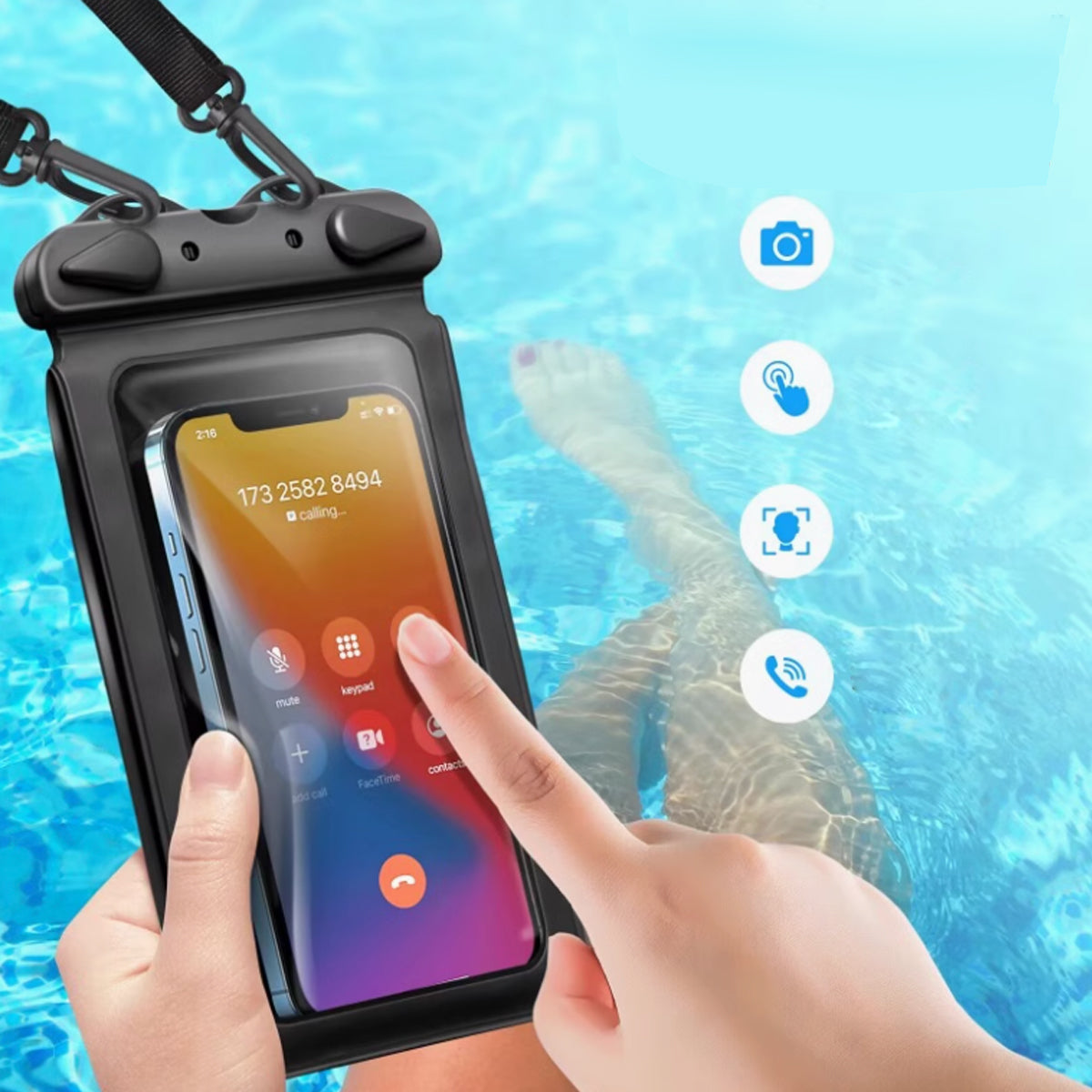 Dolphi Waterproof Transparent Pouches With Style And Practicality