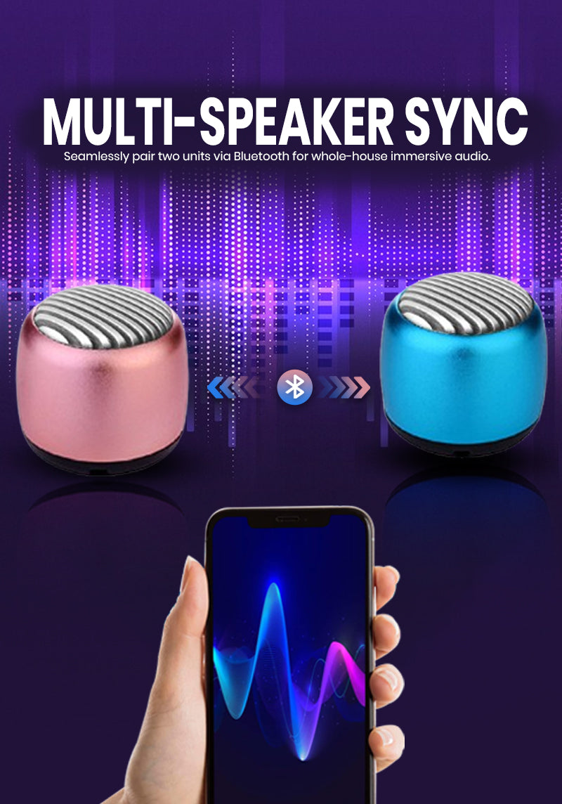 Electra Metallic  Bluetooth  Speakers